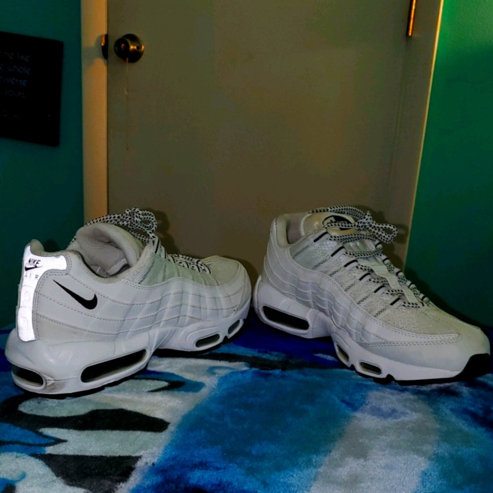 ((Sold))Nike air max 95 white/black